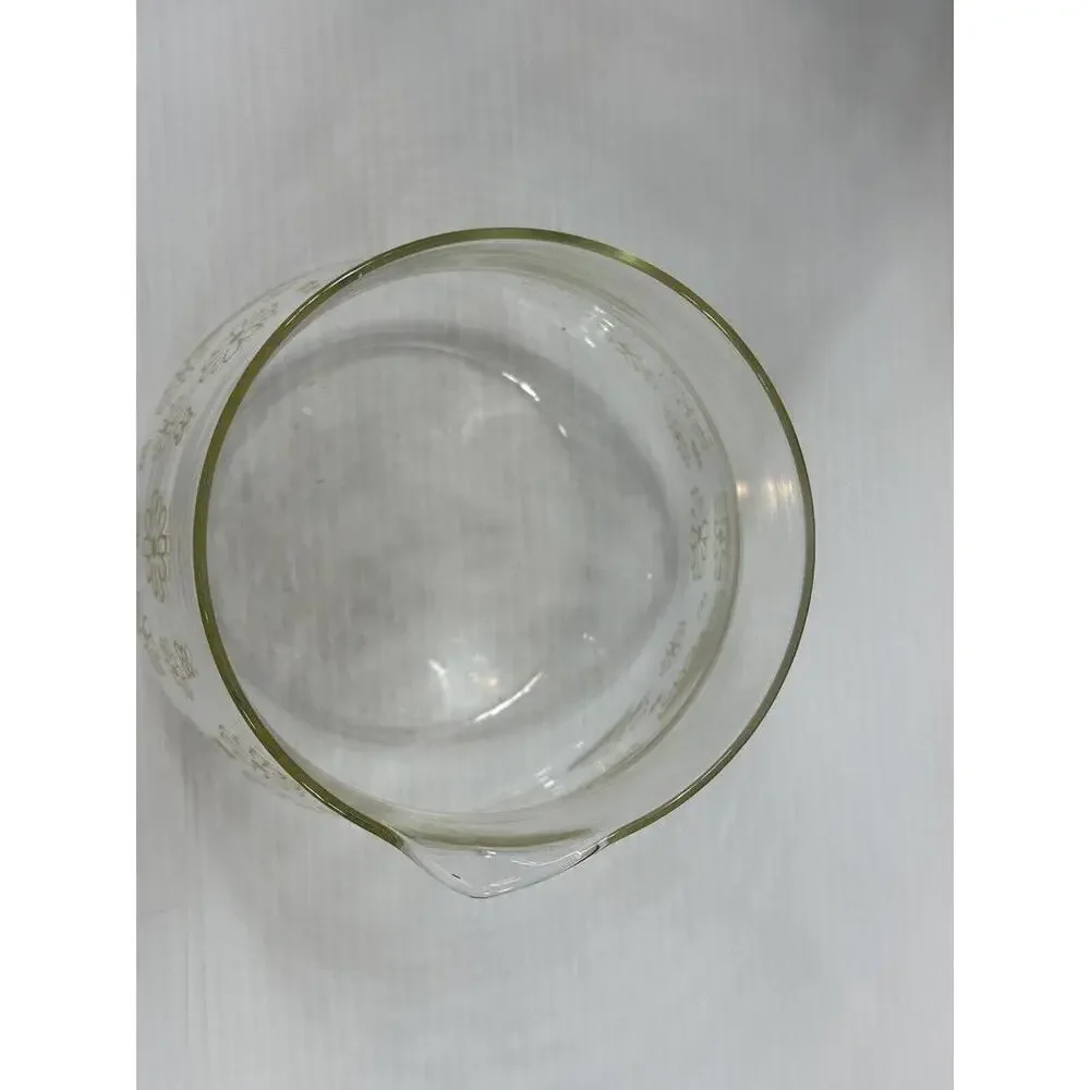 Vintage Sunbeam 1970s Glass Coffee 10‎ Cup Replacement Pot Flowers Hippie BOHO